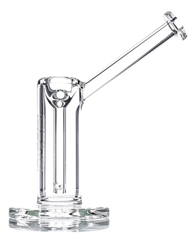 Grav® Small Upright Bubbler Bong Boroglass Prime + Sticker