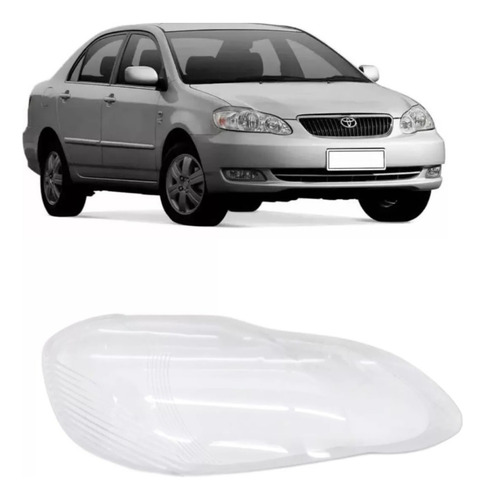 Lente Óptica P/ Corolla 2003 2004 2005 2006 2007 2008