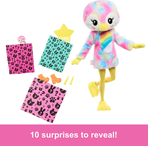 Boneca Barbie Cutie Revela A Cor Dos Sonhos Com Fantasia De