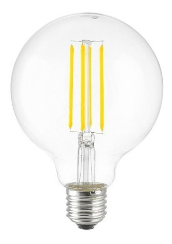 Lámpara Led Vintage 4 Watts Cálida Tipo Globo