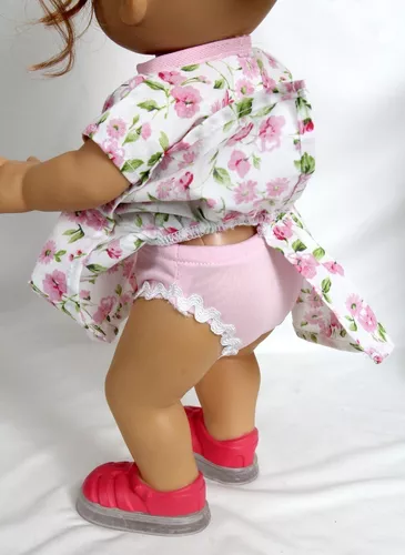 Roupa P/ Boneca Baby Alive Kit 7 Pçs Coleç 2023 Neia Azevedo - Escorrega o  Preço