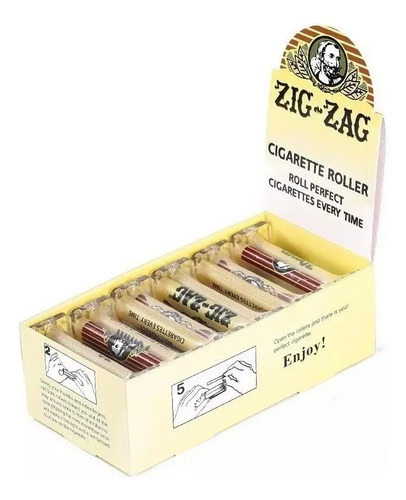 Maquina Enroladora Zig-zag Ecoplastic Para Armar Cigarrillos