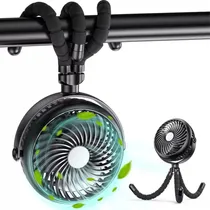 Comprar Ventilador Portátil For Cuna Y Cochecito De Bebé, 5200mah