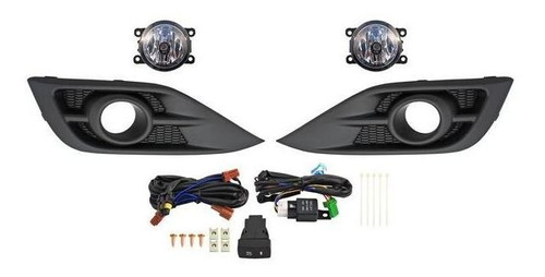 Kit Faro Niebla Crv Con Parrilla 2012 2013 2014