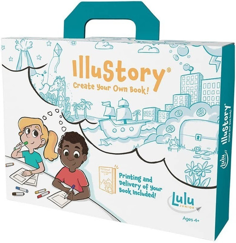 Lulu Jr. Illustory Kit Para Hacer Libros Envios Gratis