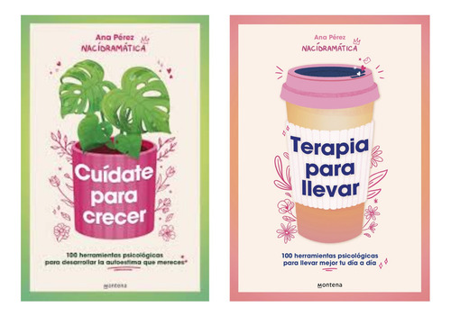 Terapia Para Llevar + Cuidate Para Crecer - Perez - 2 Libros