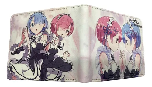 Billetera Re Zero - Rem Ram Emilia Natsuki Subaru