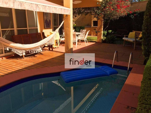 Imagem 1 de 24 de Casa De Condomínio Na Rua Conde D'eu, 1000 No Alto Da Boa Vista. 515 M², Amplo Jardim Lateral, Piscina, Área Gourmet, 4 Suítes E 5 Vagas. - Ca0762
