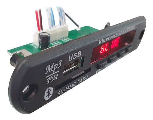 4 Placa P/ Amplificador - Modulo Mp3 Bluetooth Muda Pasta