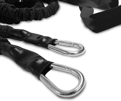 Imagen 2 de 9 de Bandas Elásticas De Resistencia Forradas 40 Lbs Negras