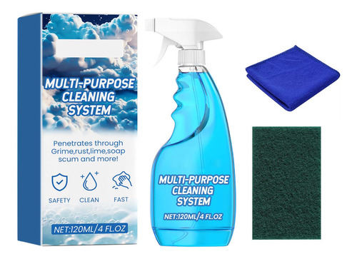 Limpiador Multiusos En Aerosol Y De 120 Ml, Espuma Limpiador