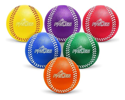 Fastes Pelotas De Béisbol De Espuma Suave (paquete