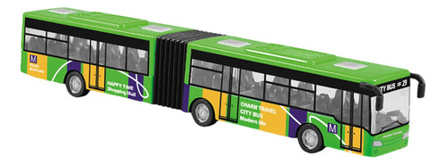 Modelo De Autobús Largo Extraíble, Autobús Verde