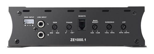 Amplificador Audiozerone, Monobloque, Clase D, 1-4 Ohm,2000w