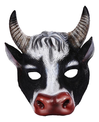 Máscara De Vaca Novedosa, Accesorios Decorativos De