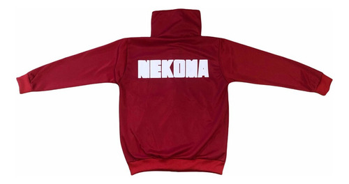 Campera Serigrafia Haikyuu Nekoma Cosplay Gastovic Anime