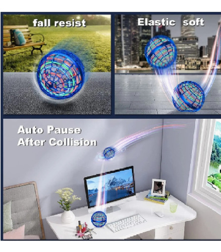 Pelota Voladora Flynova Pro Flying Spinner Led 360° Control