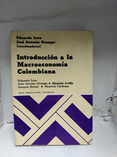 Introducción A La Macroeconomía Colombiana