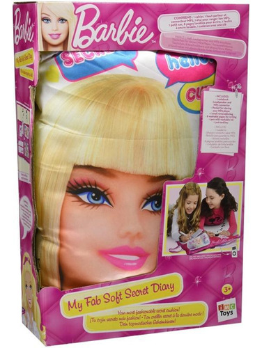 Barbie Travesseiro Com Diário Secreto - Fun Divirta-se