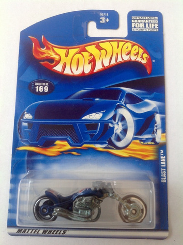 Hot Wheels Americano 1/64 Blast Lane Moto Street Año 2000