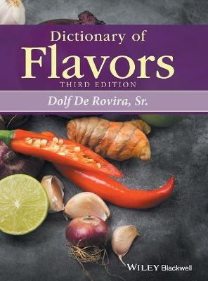 Libro Dictionary Of Flavors - Sr.  Dolf De Rovira