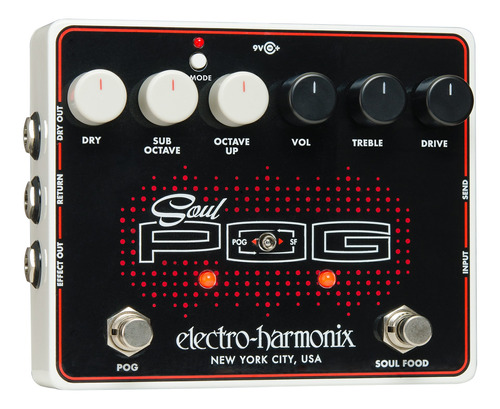 Pedal De Efectos Electro-harmonix Soul Nano Pog Soul Food