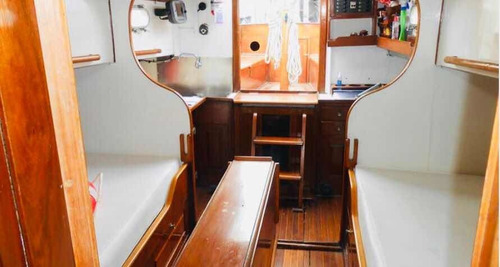 Imagen 8 de 10 de Velero Madera Ketch Poco Calado Venta/permuta Muy Bueno !