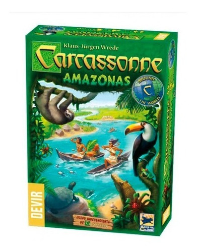 Carcassonne Amazonas: Juego De Mesa Para La Familia Y Amigos