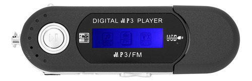 Reproductor Portátil De Música Mp3 Usb Con Pantalla Lcd Radi