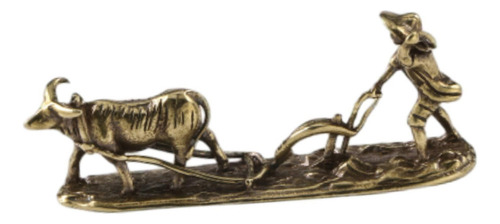 Elegante Figura De Latón Para Decoración Del Hogar