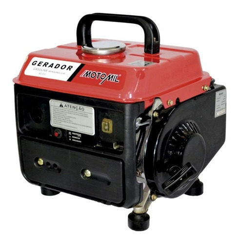 Gerador A Gasolina 0,9kva 110v Motomil Mg950