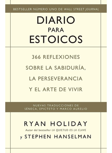 Diario De Un Estoico 366 Reflexiones Sobre La Sabiduría_ryan