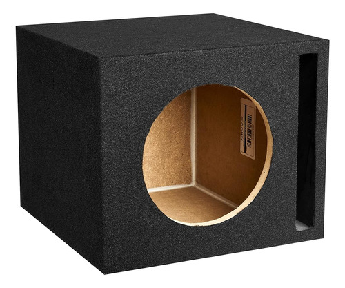 Nvx Xmdfp101 Caja De Subwoofer Alfombrada Negra De Mdf De 10