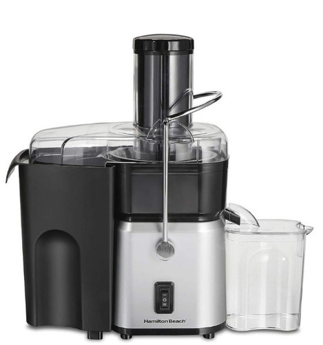 Extractor De Jugo Hamilton Beach 67840 Extra Grande Plateado