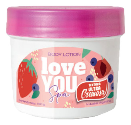 Body Lotion Love You Spa Frutos Rojos Millanel