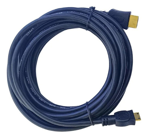 Cable Mini Hdmi A Hdmi, De Alta Velocidad Y Calidad 1.8m