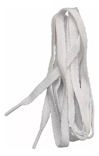 Cadarco Achatado Branco 90cm Tenis Sapatenis Cadaço