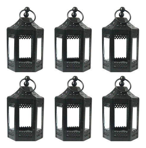 Vela Lanterns Mini Linternas Marroquíes De Metal Pequeñas De