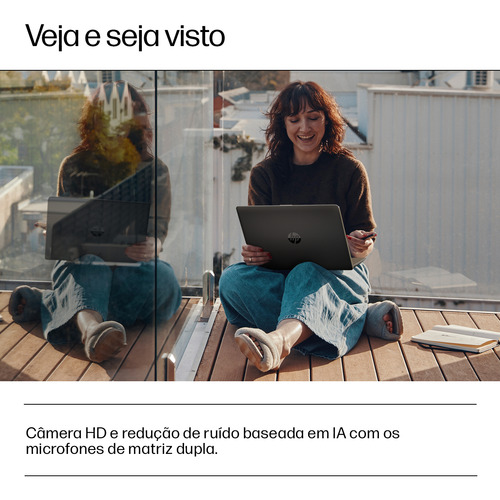Notebook 256-g9 I3 8gb 256gb Ssd 15w11 7z3r2la Hp Cx 1 Un Cor Preto - Excelente (Recondicionado)