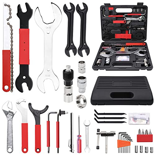 Bike Tool Kit, 44pcs Professional Bike Repair Tool Kit,...