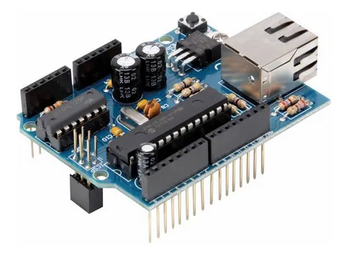 Escudo Ethernet Hq Para Arduino Kit De Conexión De Red