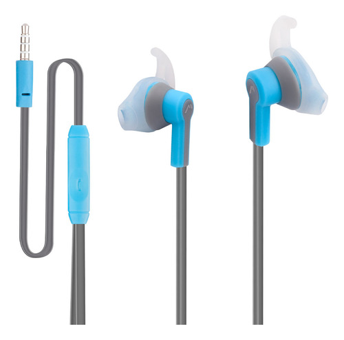 Audífonos Manos Libres High End Con Sujetador Oido Mh-0090 Color Blue