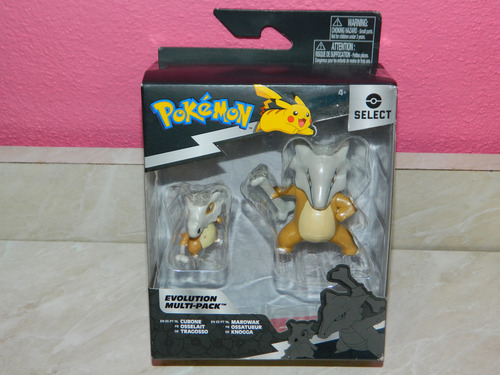 Pokemon Cubone + Marowak Evolution Multi-pack