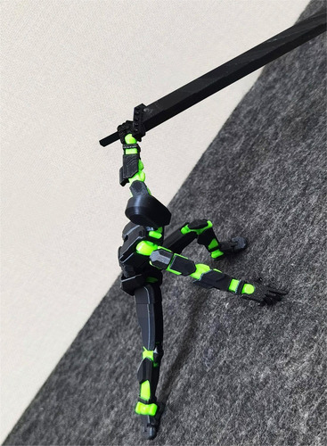 Figura De Acción Impresa En 3d T13, Figura De Acción De