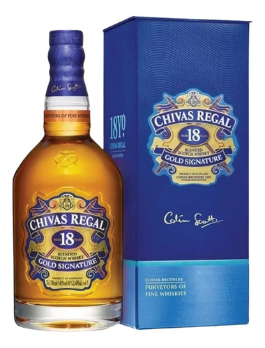 Chivas Regal 18 Años Whisky Escocés Estuche Envio