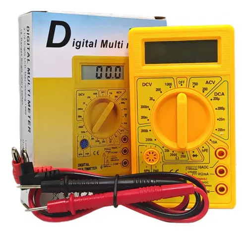 Multimetro Digital Portátil Para Medição De Tensão