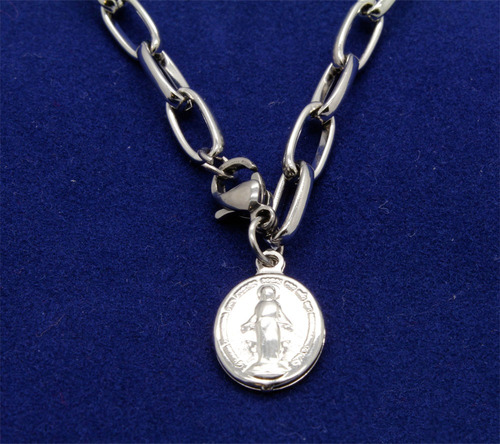 Imagem 3 de 5 de Pulseira Cadeia Consagração Nossa Senhora Das Graças