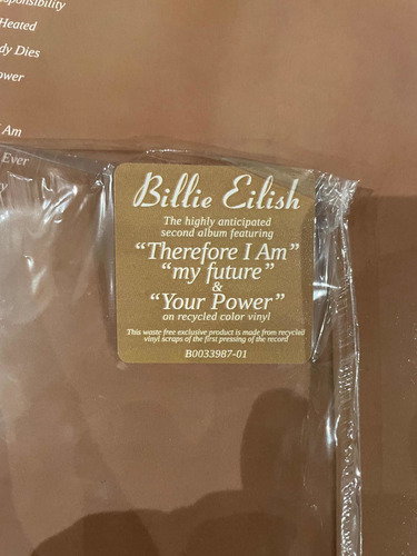 Box Billie Eilish Happier Than Ever Gucci Vinil Duplo