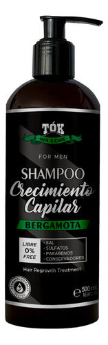 Tok Shampoo Bergamota Caballero Regenerador Y Fortificante