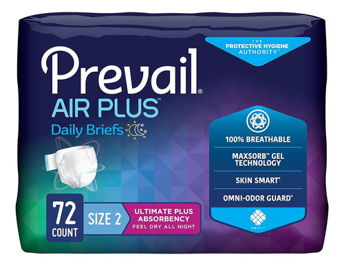 Resumen Diario De Prevail Air Plus | Talla 2 | Transpirabili